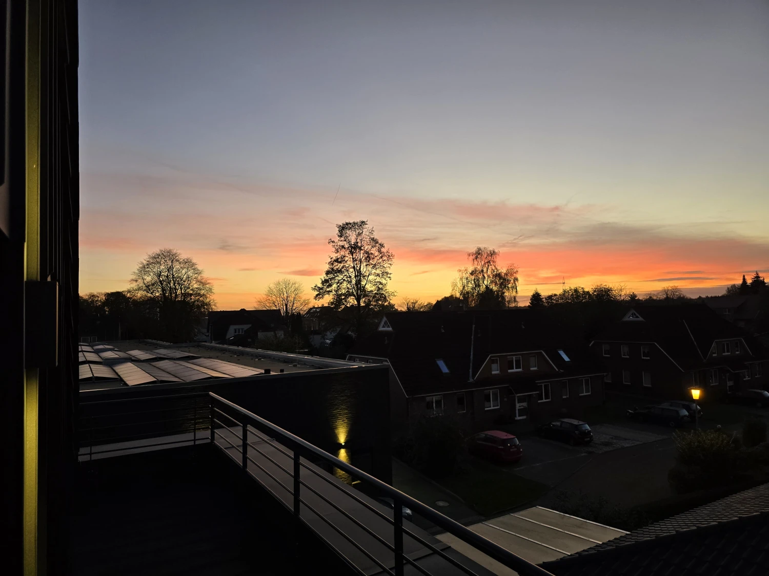 Sonnenuntergang Dachterrasse Junior Suite